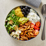 Hähnchen-Pfannengyros